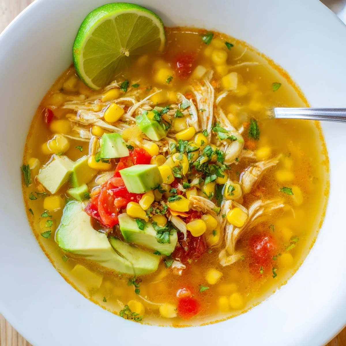 Bold Zesty Chicken Lime Soup Recipe steaming in bowls, bright cilantro garnish
