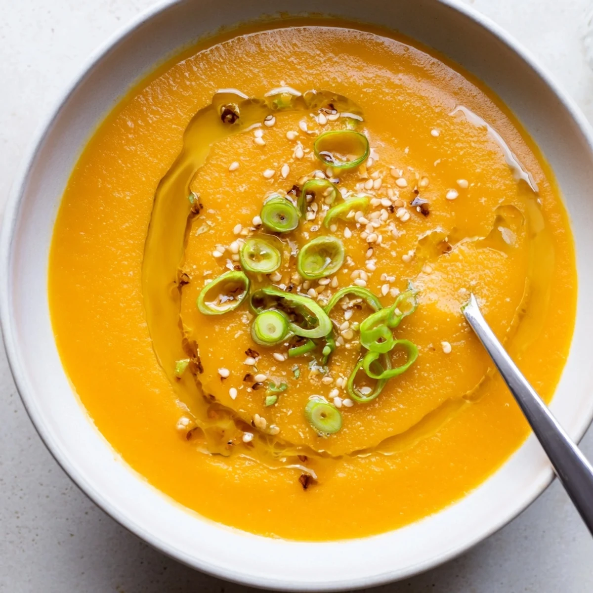 Hearty Carrot Ginger Miso Soup Recipe steaming on stove, warm ginger aroma.