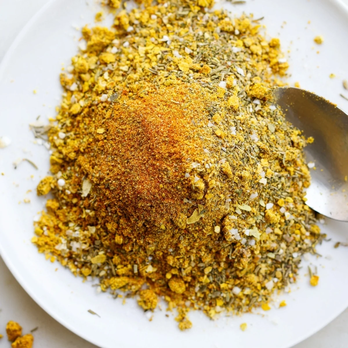 Vegan Chicken Seasoning For Rubs Marinades And Broth sprinkled over tofu, savory, herby scent