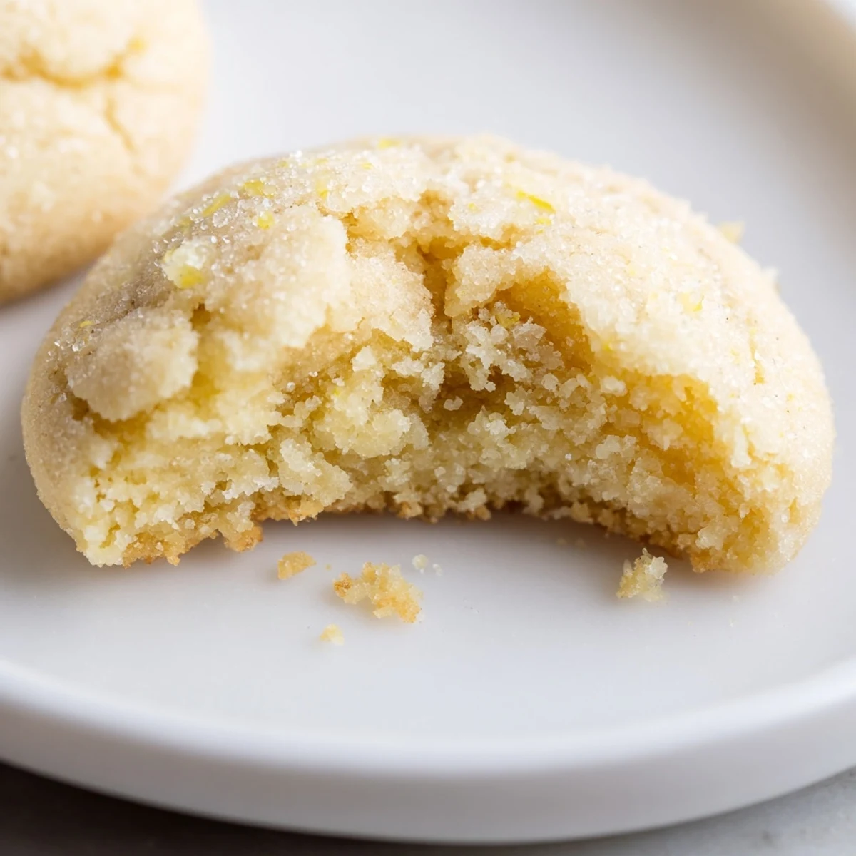 Soft Chewy Lemon Cookies cooling on a wire rack, golden, zesty aroma