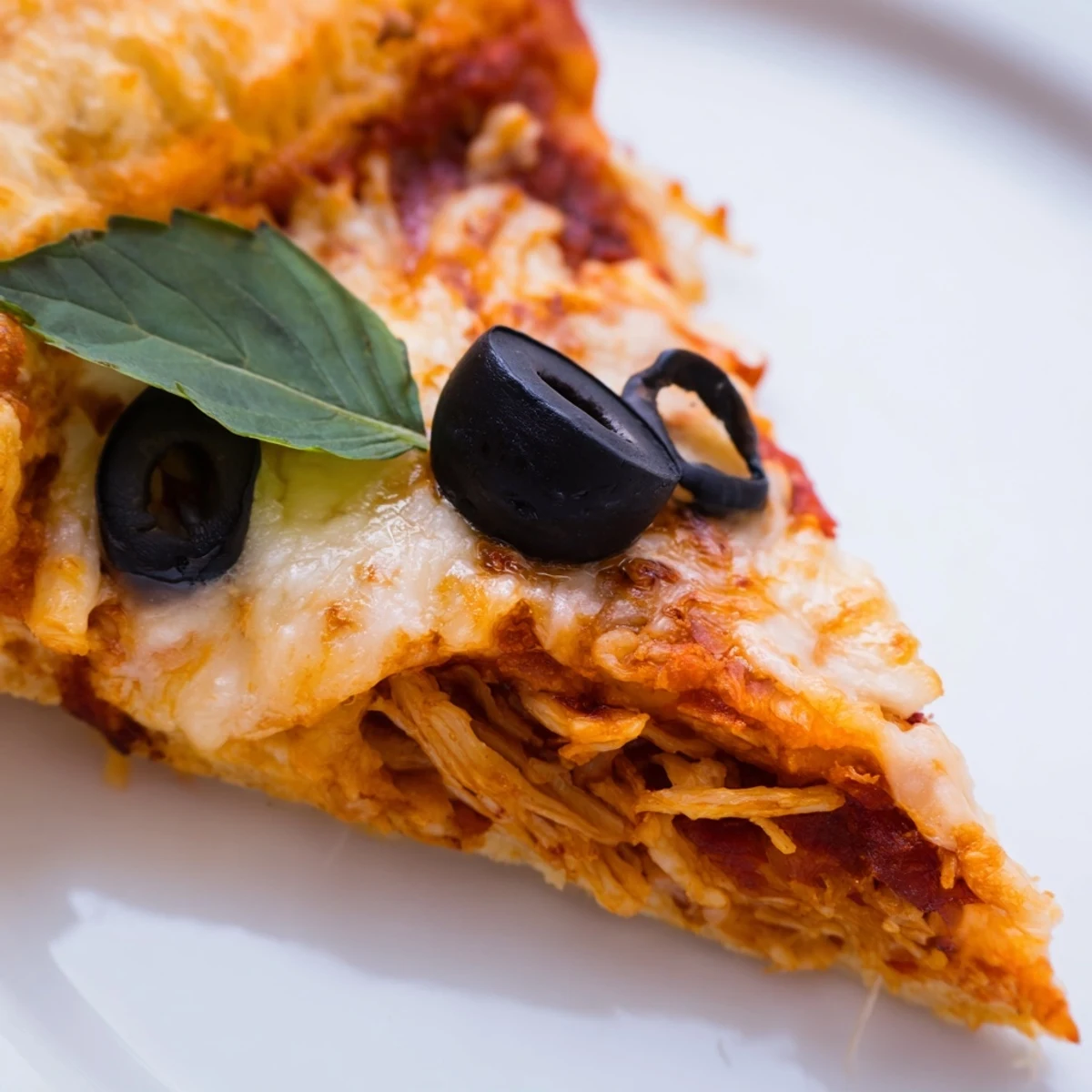 Golden homemade pizza with bubbling mozzarella and fresh basil on a crispy crust.  